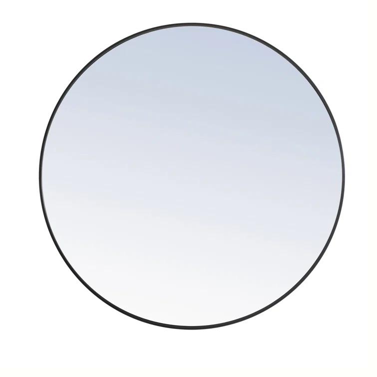 Sabine Metal Round Wall Mirror