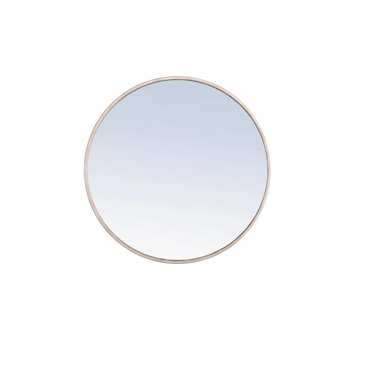 Sabine Metal Round Wall Mirror