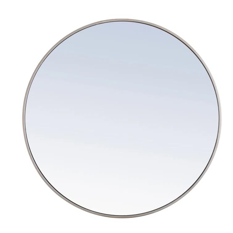 Sabine Metal Round Wall Mirror