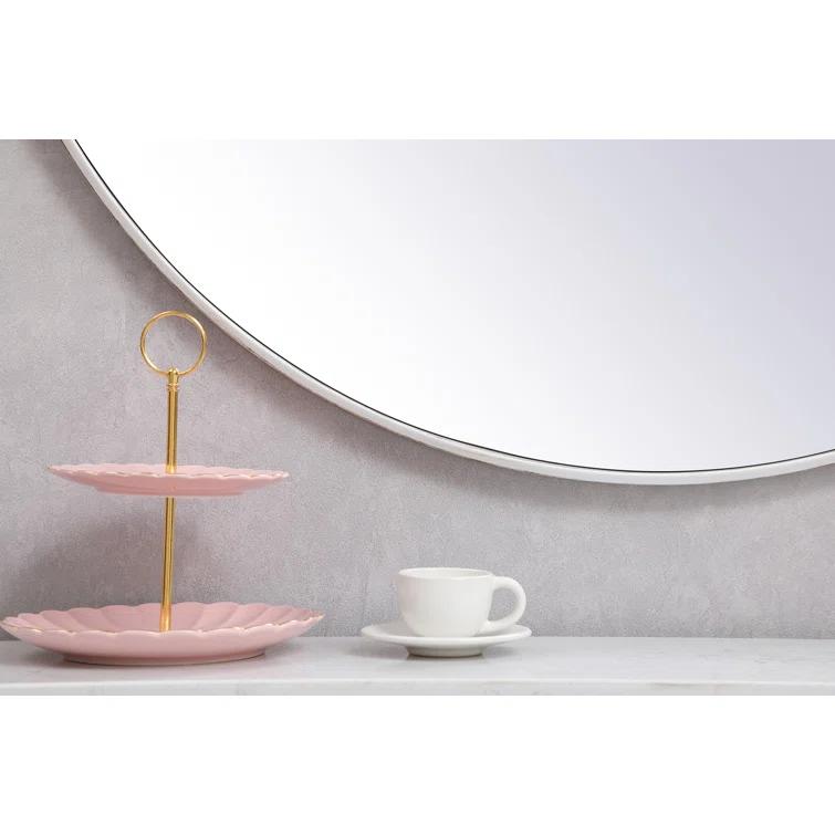 Sabine Metal Round Wall Mirror