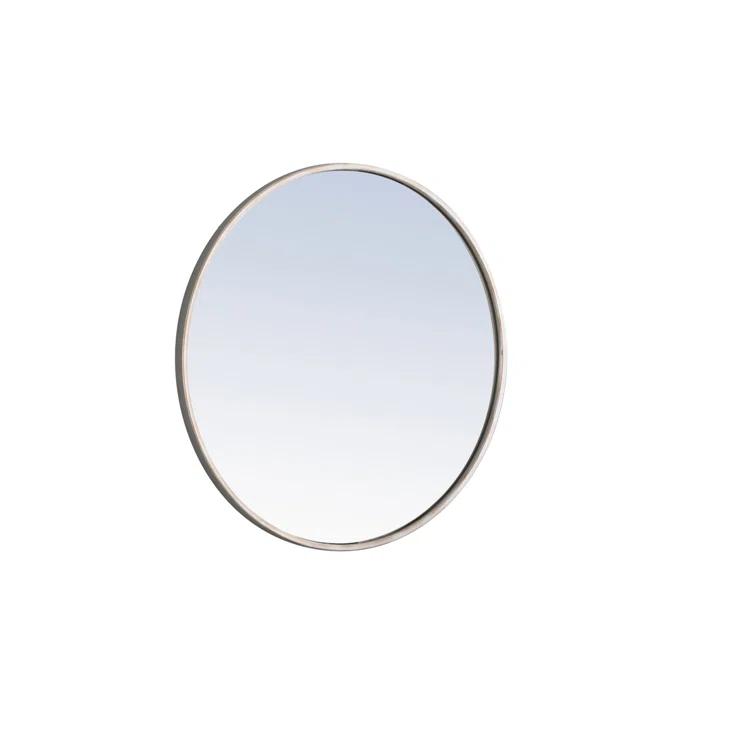 Sabine Metal Round Wall Mirror