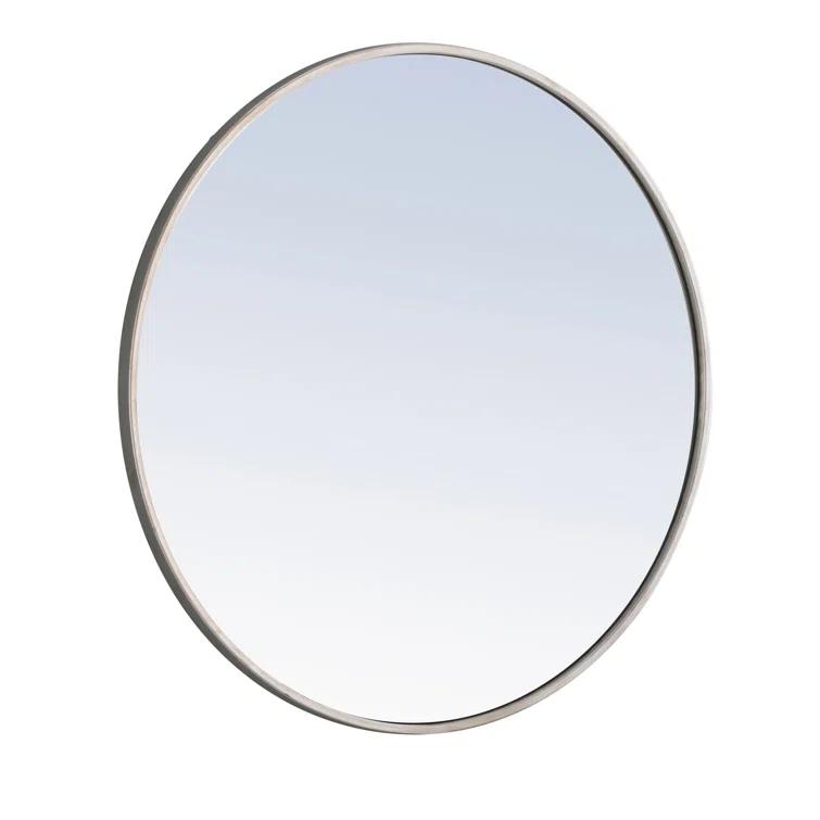 Sabine Metal Round Wall Mirror