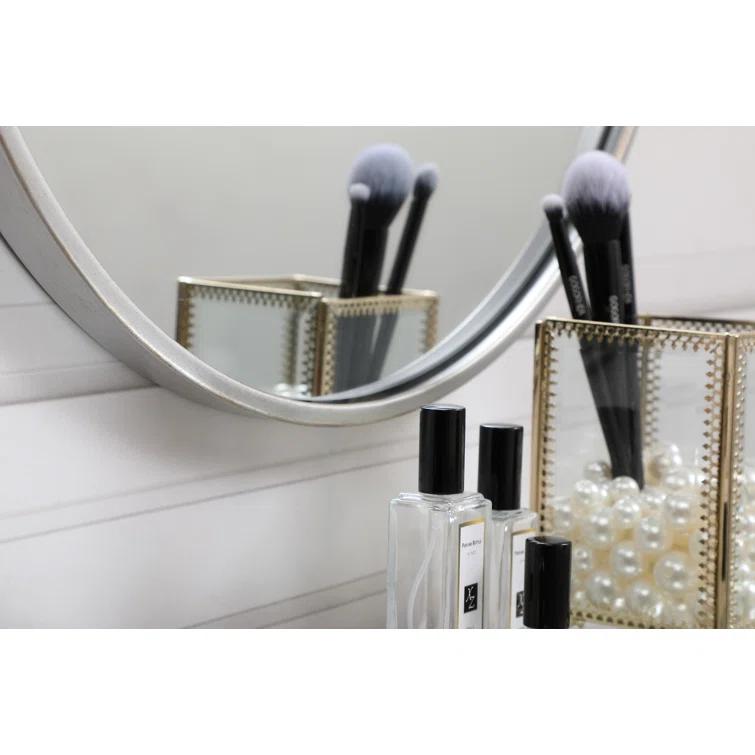 Sabine Metal Round Wall Mirror