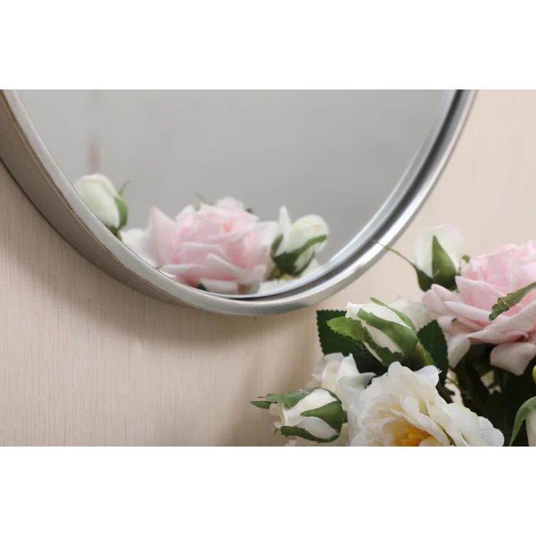 Sabine Metal Round Wall Mirror