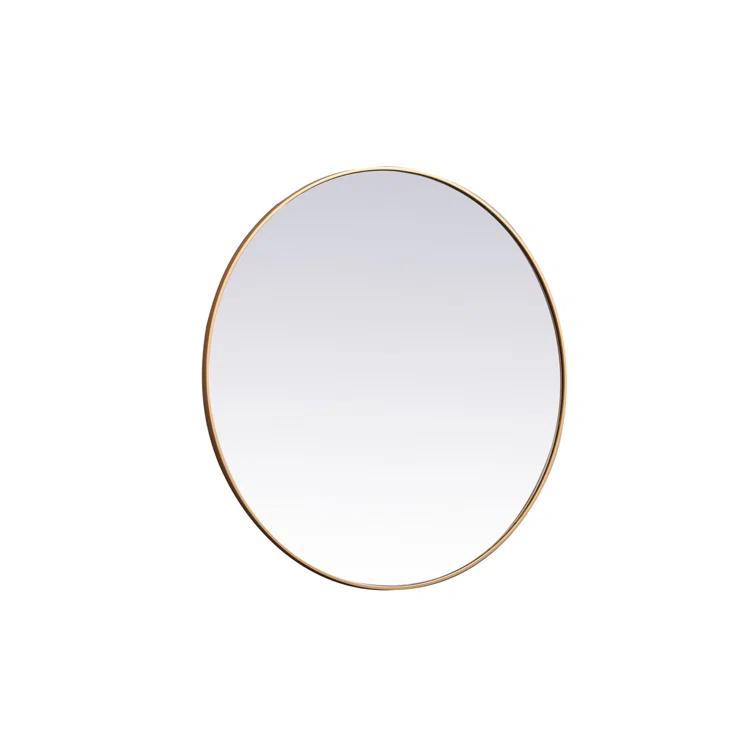 Sabine Metal Round Wall Mirror