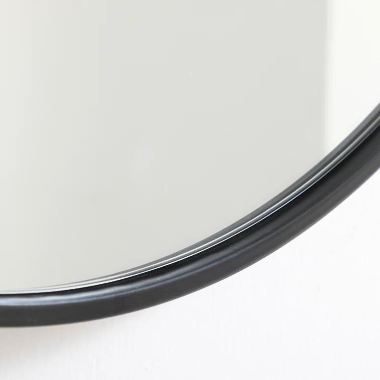 Sabine Metal Round Wall Mirror