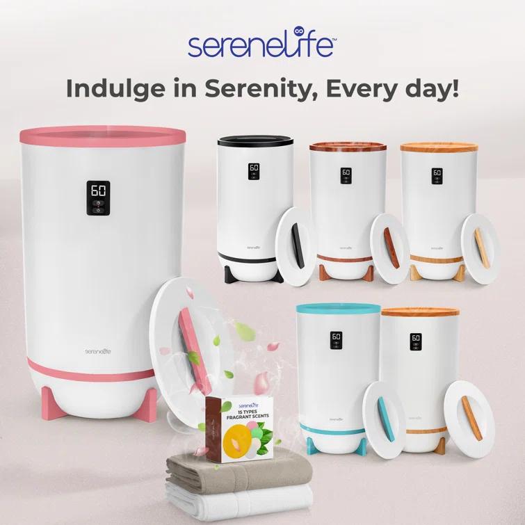 SereneLife Single Touch Electric Towel Warmer