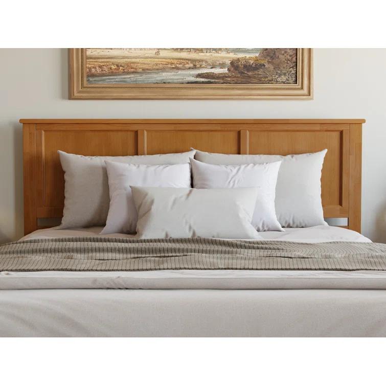Solid Wood Platform Storage Bed
