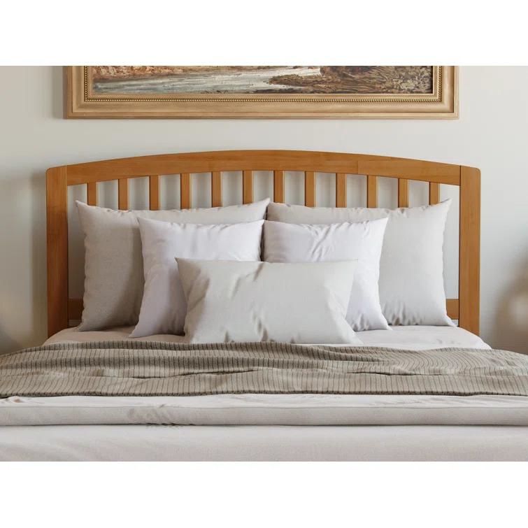 Solid Wood Platform Storage Bed