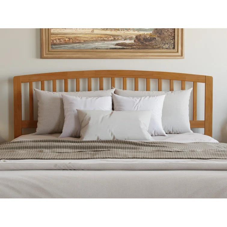 AFI Furnishings Richmond Solid Wood Platform Bed with Panel Footboard and Trundle