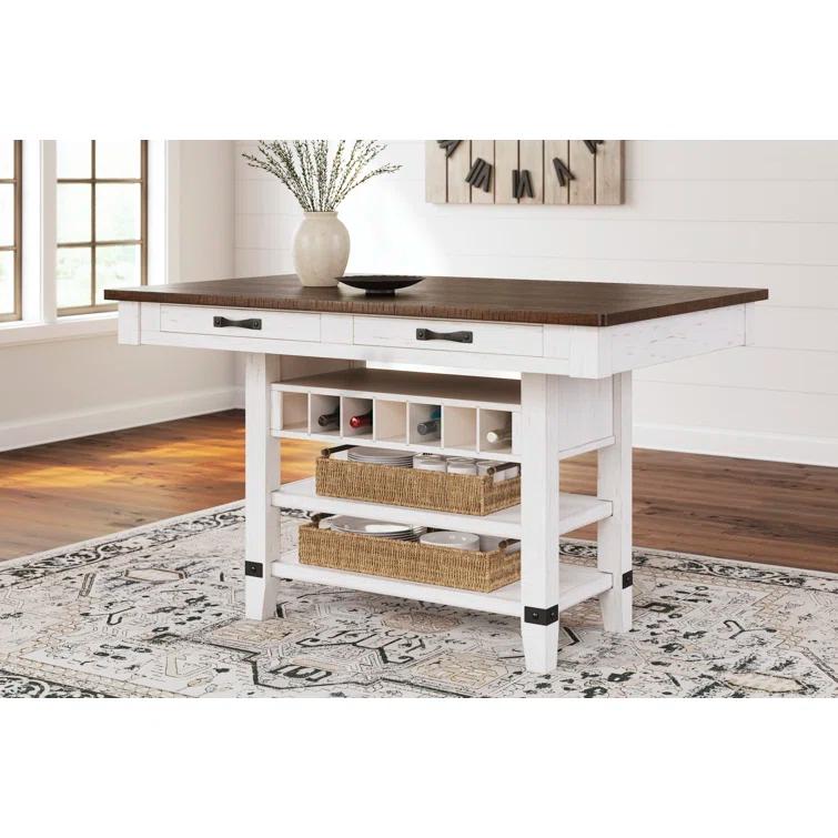 August Grove® Daiah Pine Dining Table