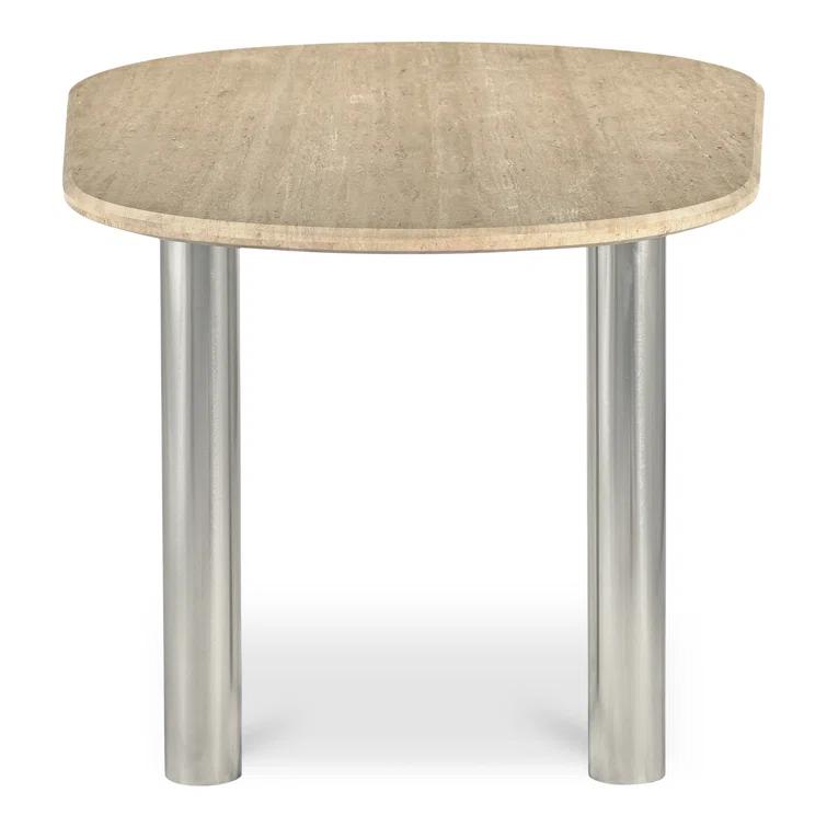 Astyn 73.5" Marble Iron Dining Table