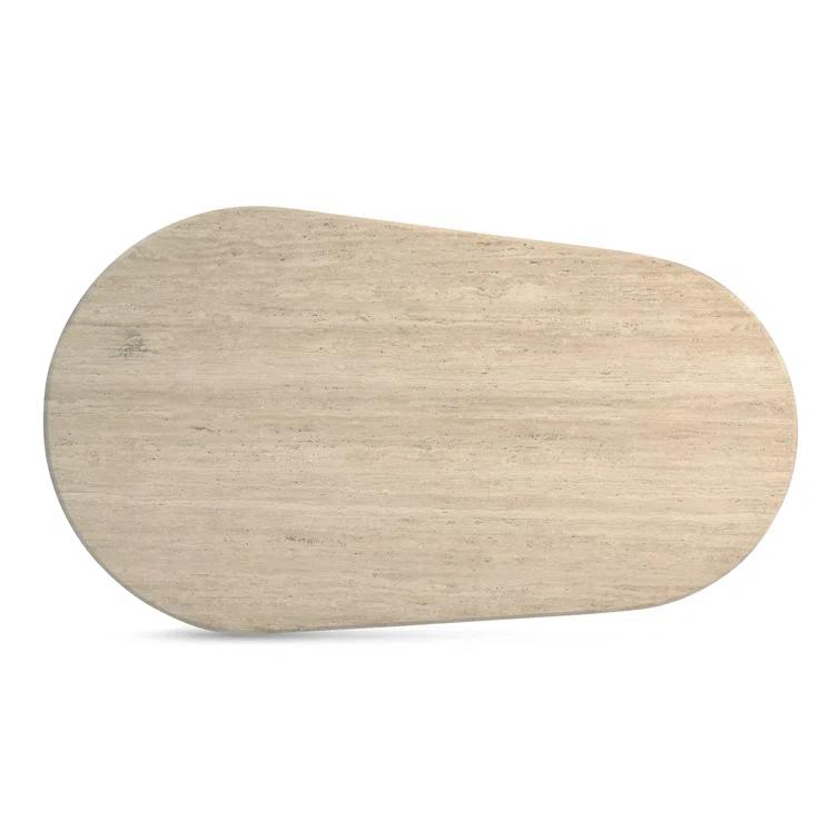 Astyn 73.5" Marble Iron Dining Table