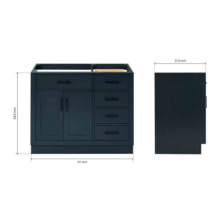 42'' W Single Bathroom Vanity Base