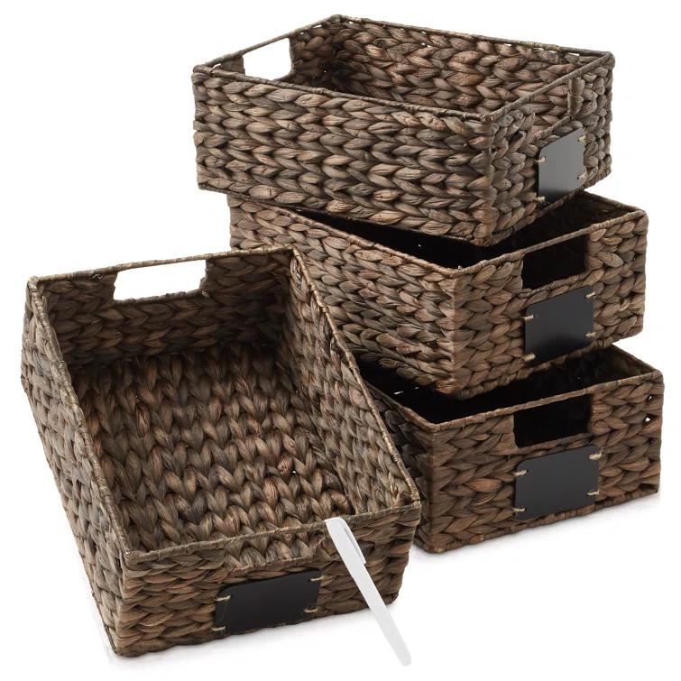 Casafield Casafield Natural Fiber Basket (Set of 4)