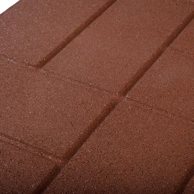 Pure Garden Deck Tiles 8-Pack - Dual-Sided Outdoor Flooring Tile - 28SQFT Rubber Pavers for Outside Patio, Garden Walkway, Balcony, or Shed