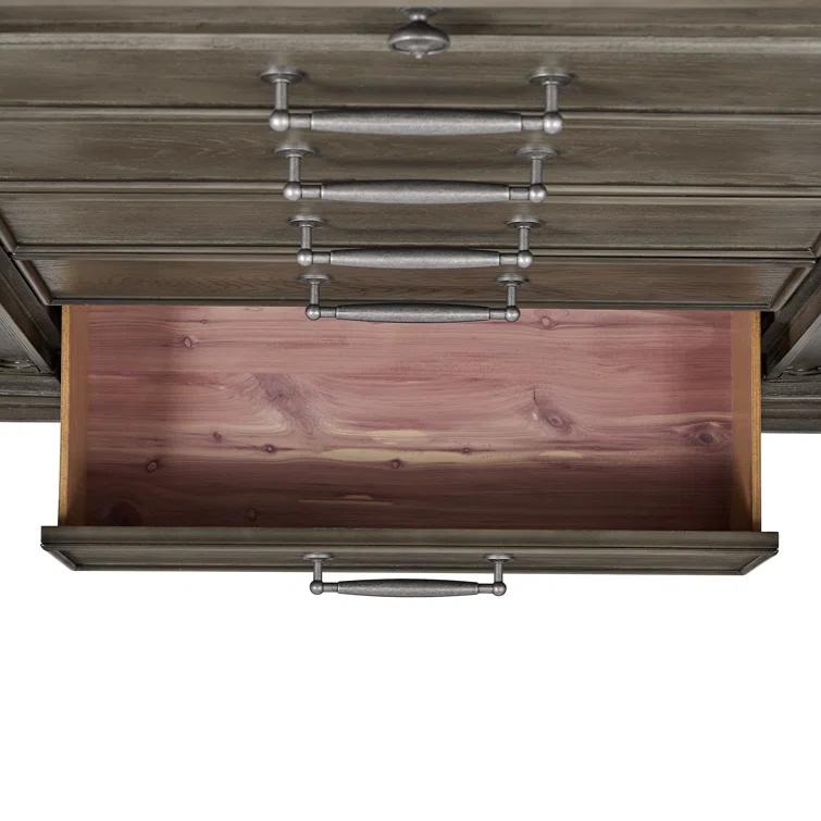 Picket House Furnishings Picket House Furnishings Paterson Storage 3PC Bedroom Set In Grey