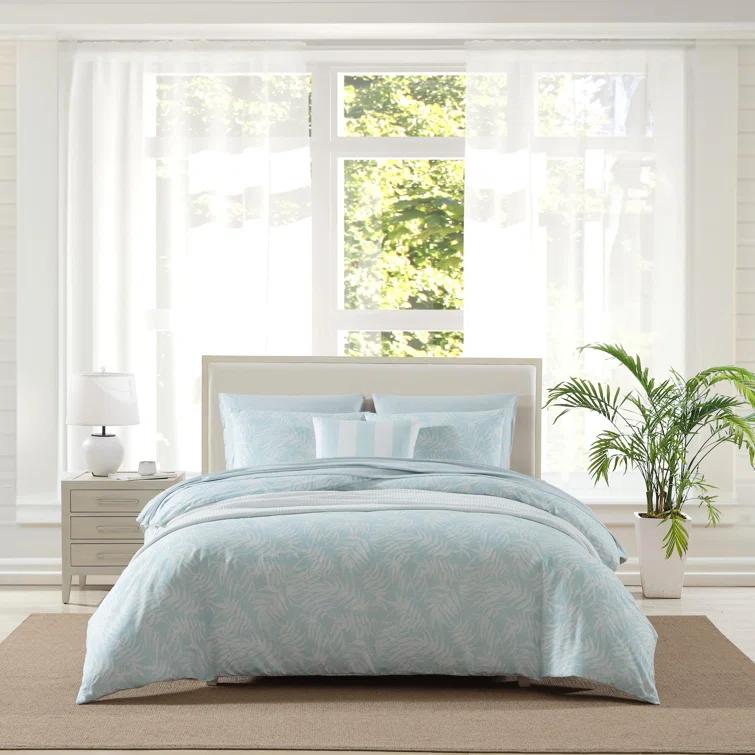 Tommy Bahama Home Art of Palms Cotton Duvet Cover Set