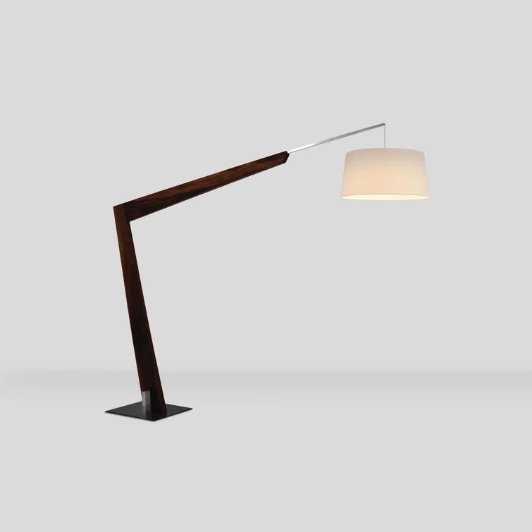 Valeo 97'' Brown Task Floor Lamp