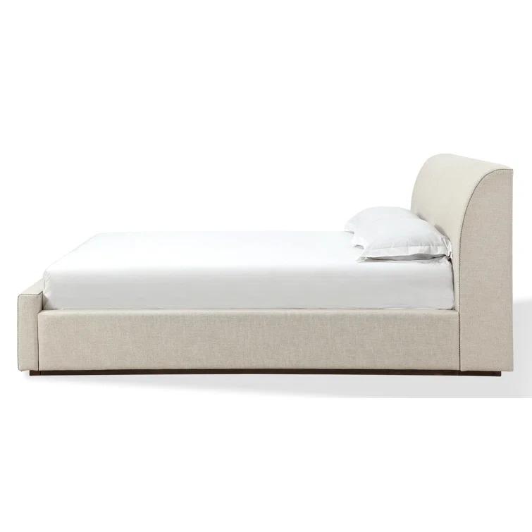Virgil Louis Upholstered Panel Bed