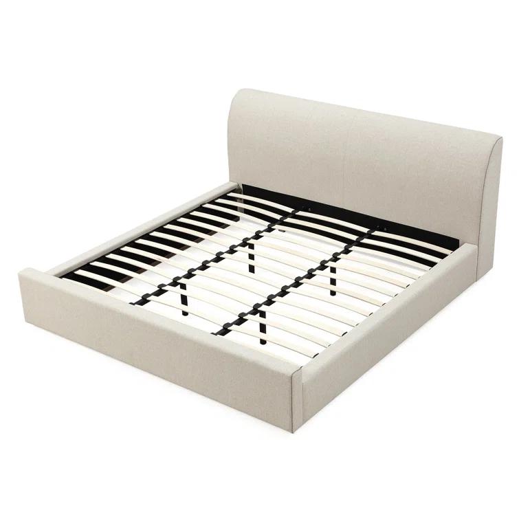 Virgil Louis Upholstered Panel Bed