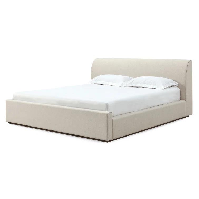 Virgil Louis Upholstered Panel Bed