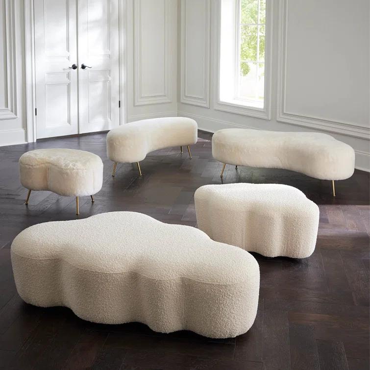 Jonathan Adler Ether Upholstered Ottoman