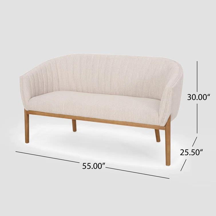 Kerby Recessed Arm Loveseat