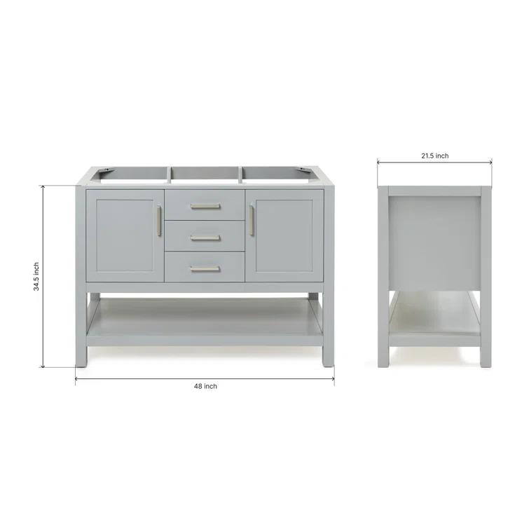 Bayhill 48'' W Single Bathroom Vanity Base