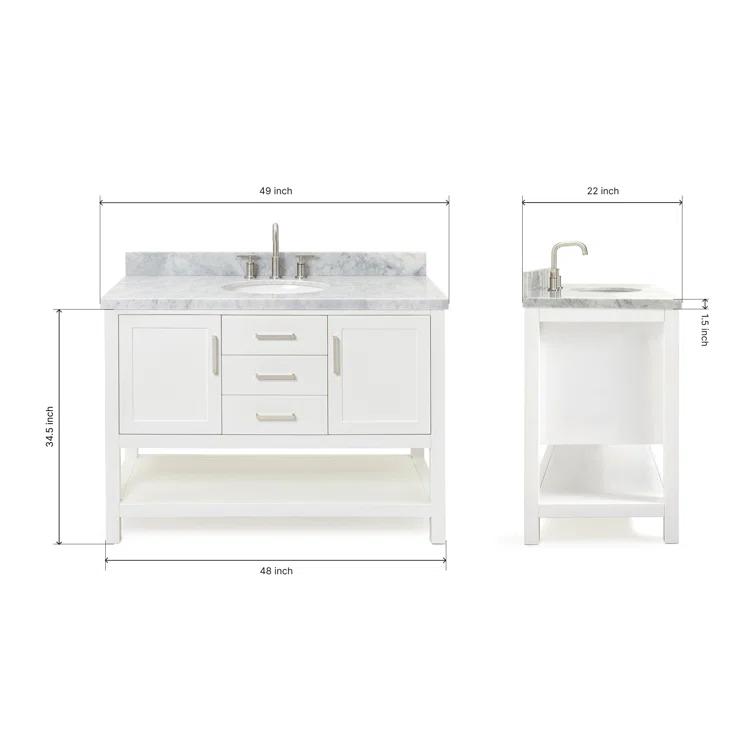 Bayhill 49'' W Single Vanity