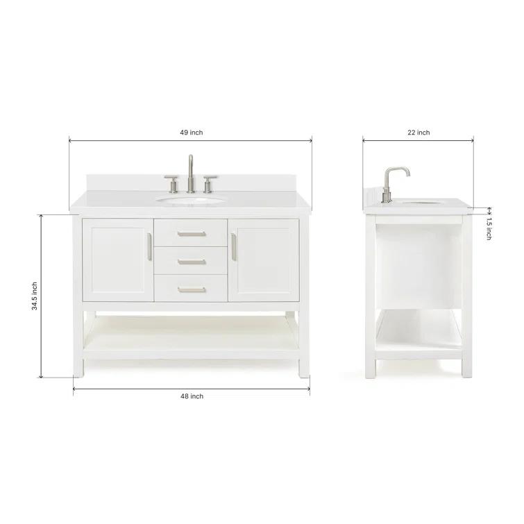 Bayhill 49'' W Single Vanity
