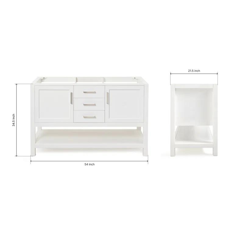 Ariel Bath Bayhill 54" Single Bathroom Vanity Base Only | Perigold