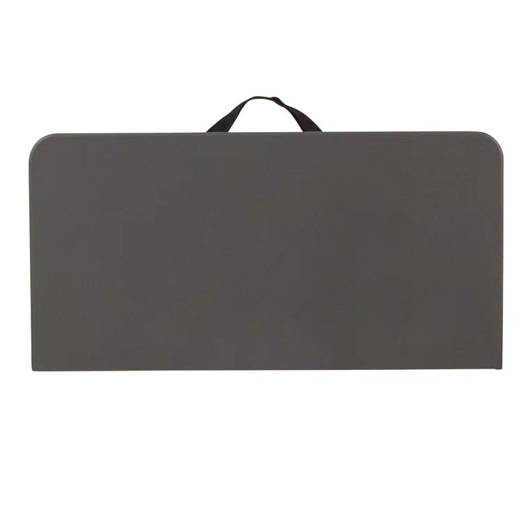 Noah 2.83' Square Plastic Folding Event Table with Carrying Handle by Flash Furniture