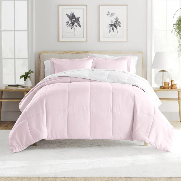 Becky Cameron Reversible Down-Alternative Comforter Bedding Set