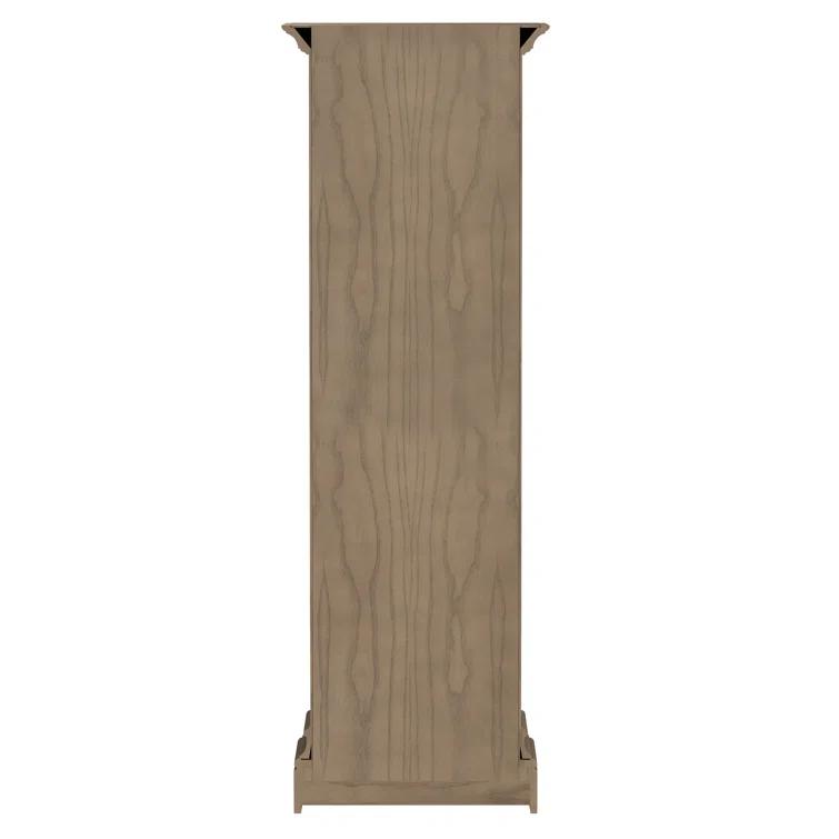 Howard Miller® Scott 80.25'' H Oak Solid Wood Grandfather Clock
