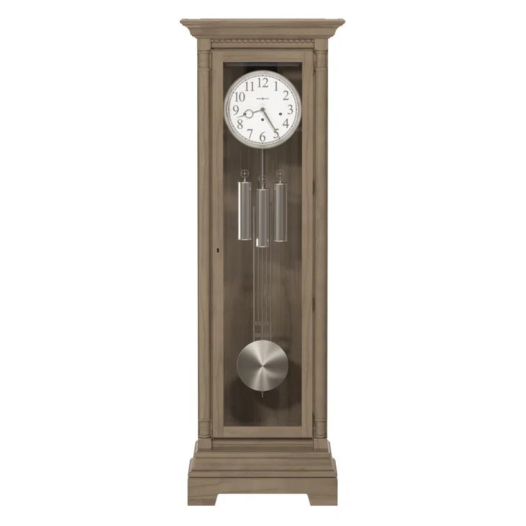 Howard Miller® Scott 80.25'' H Oak Solid Wood Grandfather Clock