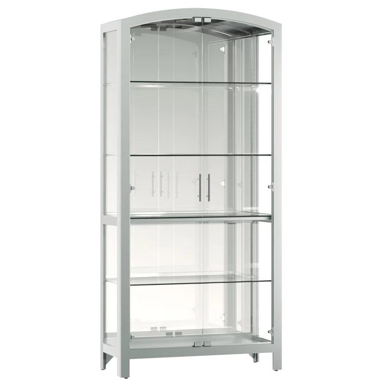 Howard Miller® Elsie 82'' H x 38.5'' W Solid Wood Display Case