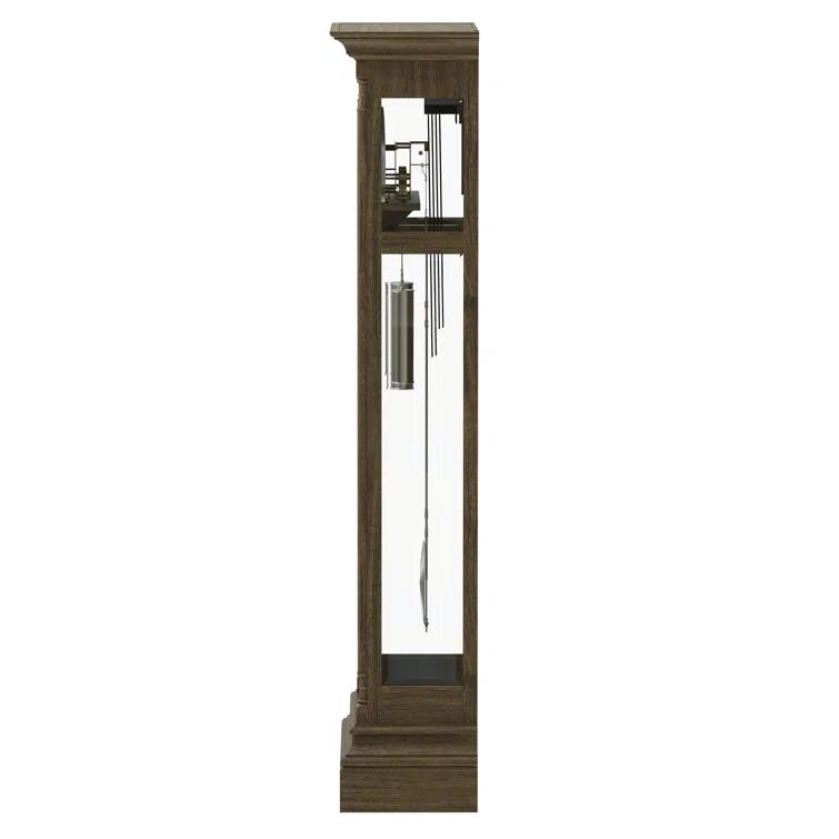 Howard Miller® Scott 80.25'' H Oak Solid Wood Grandfather Clock