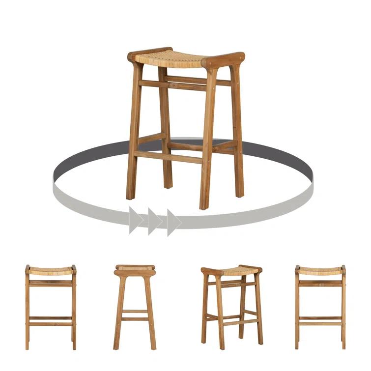 South Shore Balka Counter & Bar Stool (Set of 2)