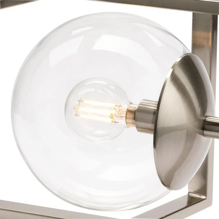 Deaton Glass Semi-Flush Mount Light