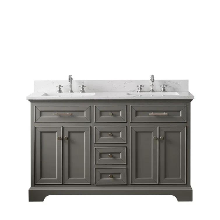 Thompson 54" Double Bathroom Vanity Set