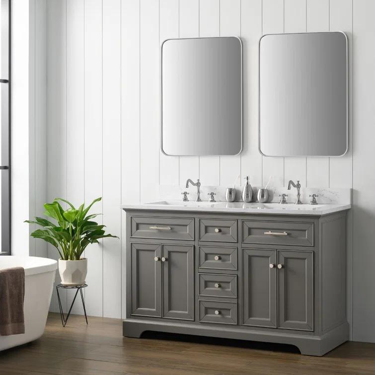 Thompson 54" Double Bathroom Vanity Set