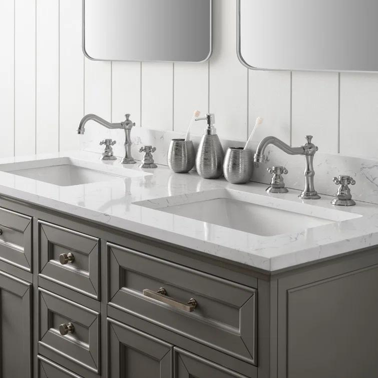 Thompson 54" Double Bathroom Vanity Set