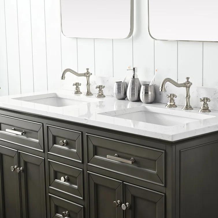Thompson 54" Double Bathroom Vanity Set