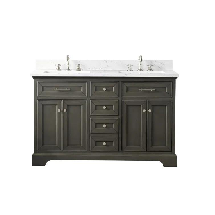 Thompson 54" Double Bathroom Vanity Set