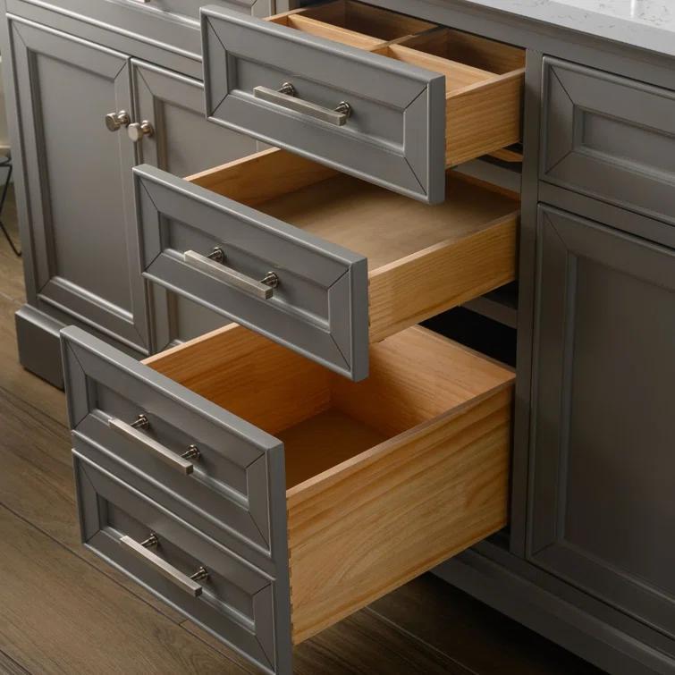 Sudio Design Thompson 72" W Double Bathroom Vanity & Reviews | Perigold