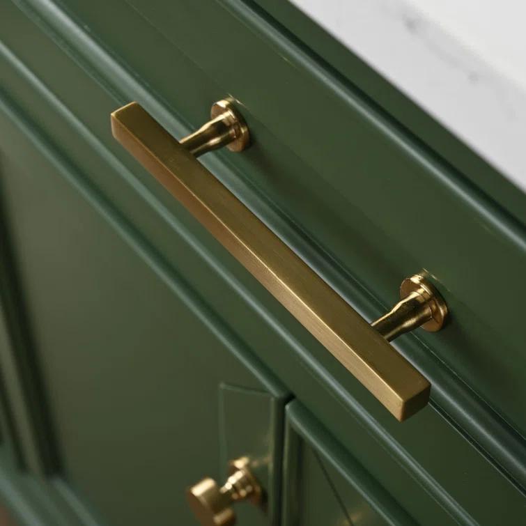 Zaviera 72'' Free-standing Double Bathroom Vanity with Engineered Stone Vanity Top