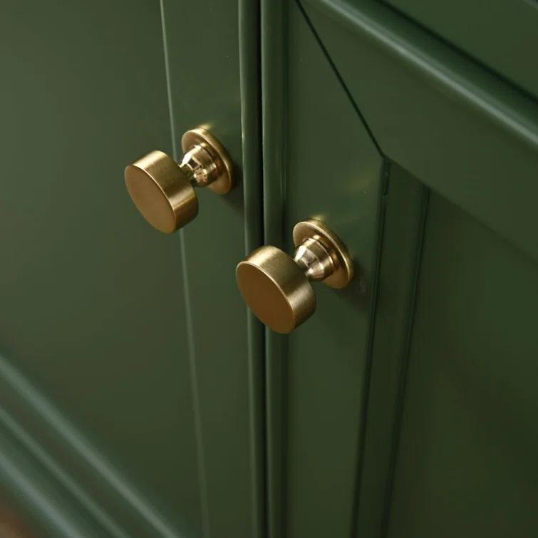 Zaviera 72'' Free-standing Double Bathroom Vanity with Engineered Stone Vanity Top