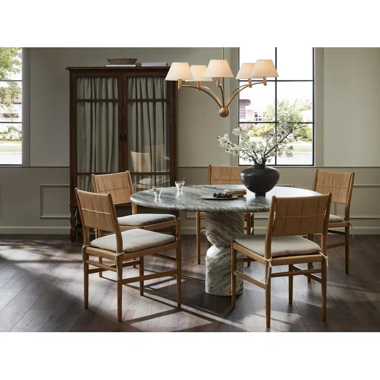 Figueroa Round Dining Table by Amber Lewis x Four Hands - Marble / 60"W