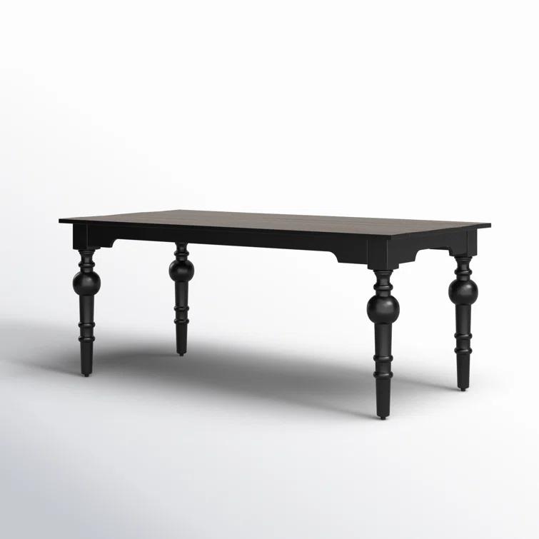 Dovetail Furniture 36" Acacia Solid Wood Dining Table & Reviews | Perigold